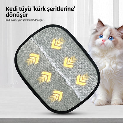 Kataistudios Tüy Toplama Eldiveni — Koltuk, Araba ve Tımar için